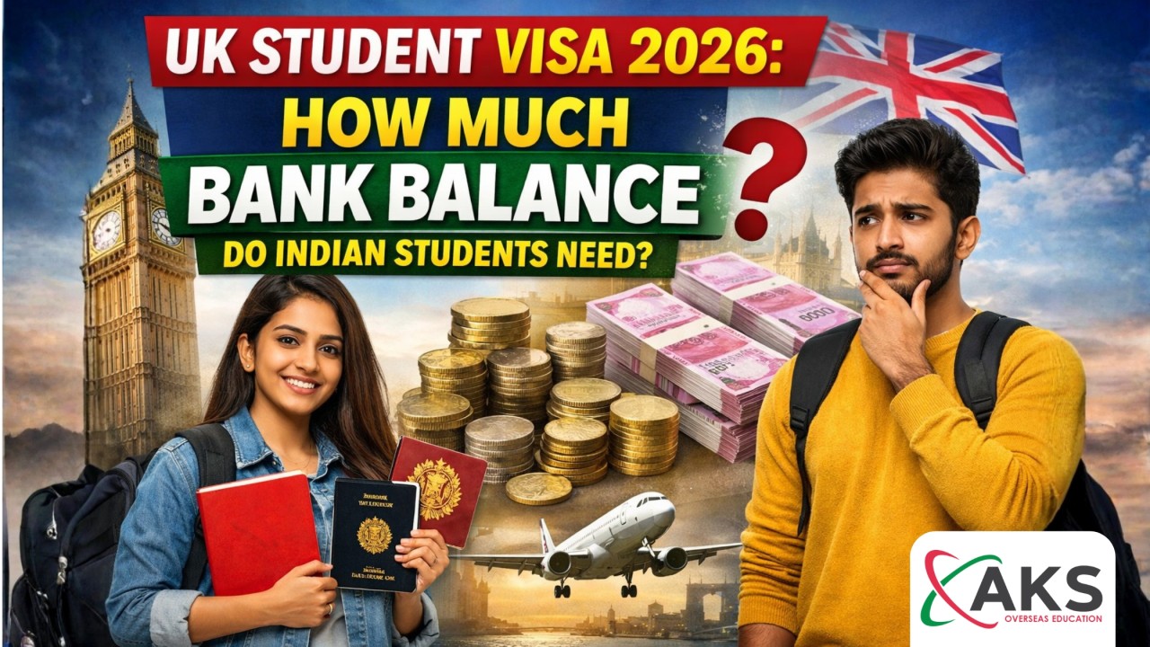 UK Student Visa 2026: How Much Bank Balance Do Indian Students Need?